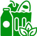 icon of groceries
